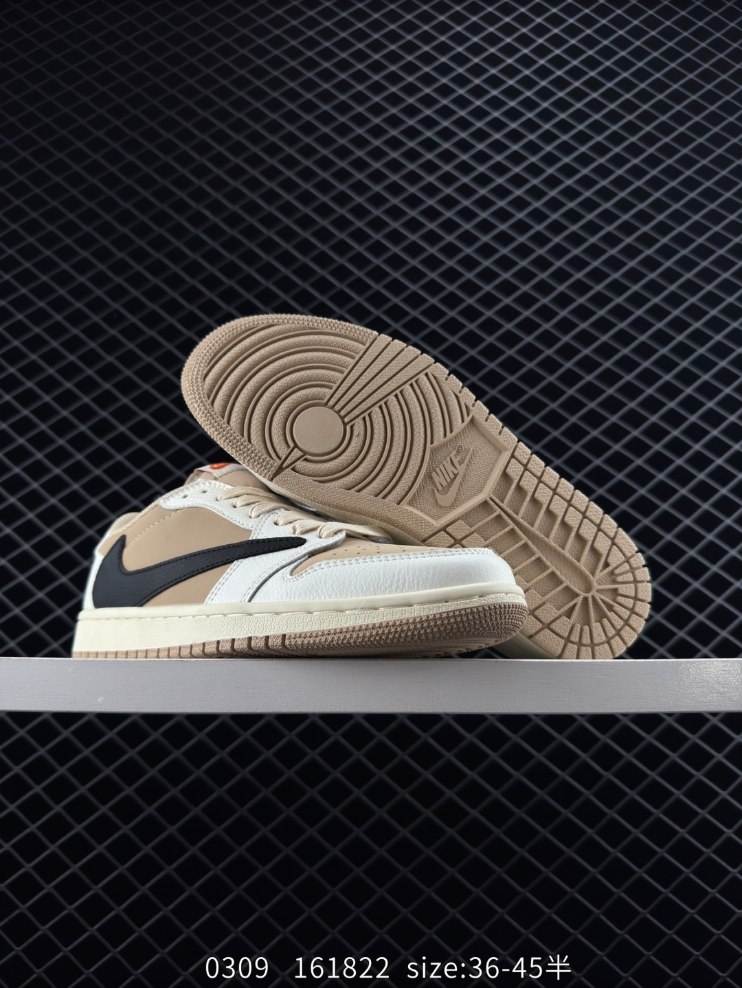 Travis Scott X Air Jordan 1 Low ”Medium Olive“